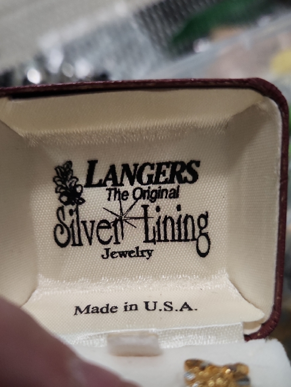 Langers Gold and Silver Tone Owl Earrings - Picture 2 of 10